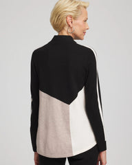 Chico's Clothing Zenergy® Luxe Colorblock Half-Zip Pullover