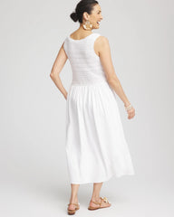 Chico's Clothing Crochet-Bodice Maxi Dress