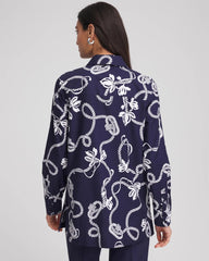 Chico's Clothing No Iron™ Rope Print Tunic