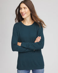 Chico's Clothing Touch of Cool™ Layering Tee