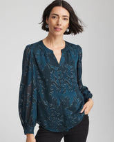 Chico's Clothing Novelty Texture Blouse