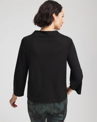 Chico's Clothing Embellished Structured Top
