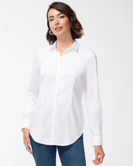 Chico's Clothing No Iron™ Fitted Stretch Shirt