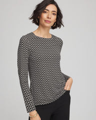Chico's Clothing Touch of Cool™ Crewneck Layering Tee