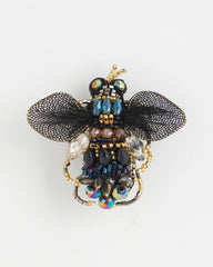 Chico's Jewelry Beaded Bee Brooch