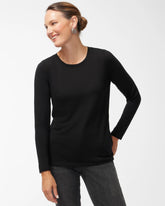 Chico's Clothing Pima Layering Tee
