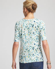 Chico's Clothing Touch of Cool™ Elbow-Sleeve Perfect Tee