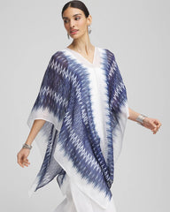 Chico's Clothing Long Embellished Linen Kaftan
