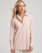 Chico's Clothing No Iron™ Feminine Jacquard Shirt