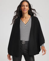 Chico's Clothing Crepe Open-Front Ruana