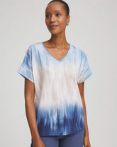 Chico's Clothing Zenergy® Slub Short-Sleeve Tee