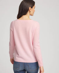 Chico's Clothing Embellished Cashmere Pullover Sweater