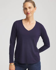 Chico's Clothing Ella V-Neck Pullover Sweater