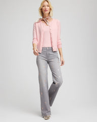 Chico's Clothing Crewneck Cardigan
