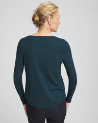 Chico's Clothing Ella V-Neck Pullover Sweater