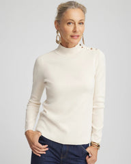 Chico's Clothing Ella Mockneck Sweater