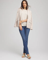 Chico's Clothing Crewneck Cashmere Pullover Sweater