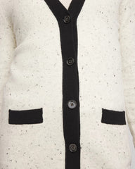 Chico's Clothing Tipped Lady Jacket Cardigan