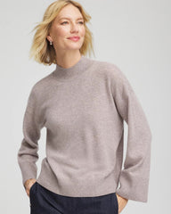 Chico's Clothing Cashmere Mockneck Sweater