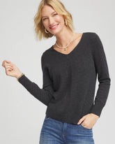 Chico's Clothing Relaxed V-Neck Cashmere Sweater