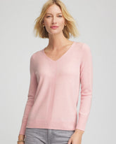 Chico's Clothing Relaxed V-Neck Cashmere Sweater