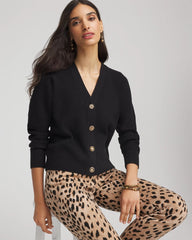 Chico's Clothing Relaxed-Fit Button-Front Cardigan
