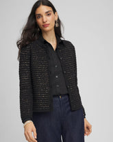 Chico's Clothing Shine Cropped Cardigan