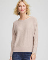 Chico's Clothing Ella Embellished Dolman Pullover Sweater