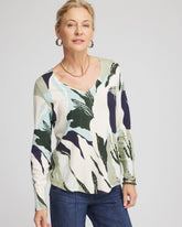 Chico's Clothing Ella La Fleur Pullover Sweater