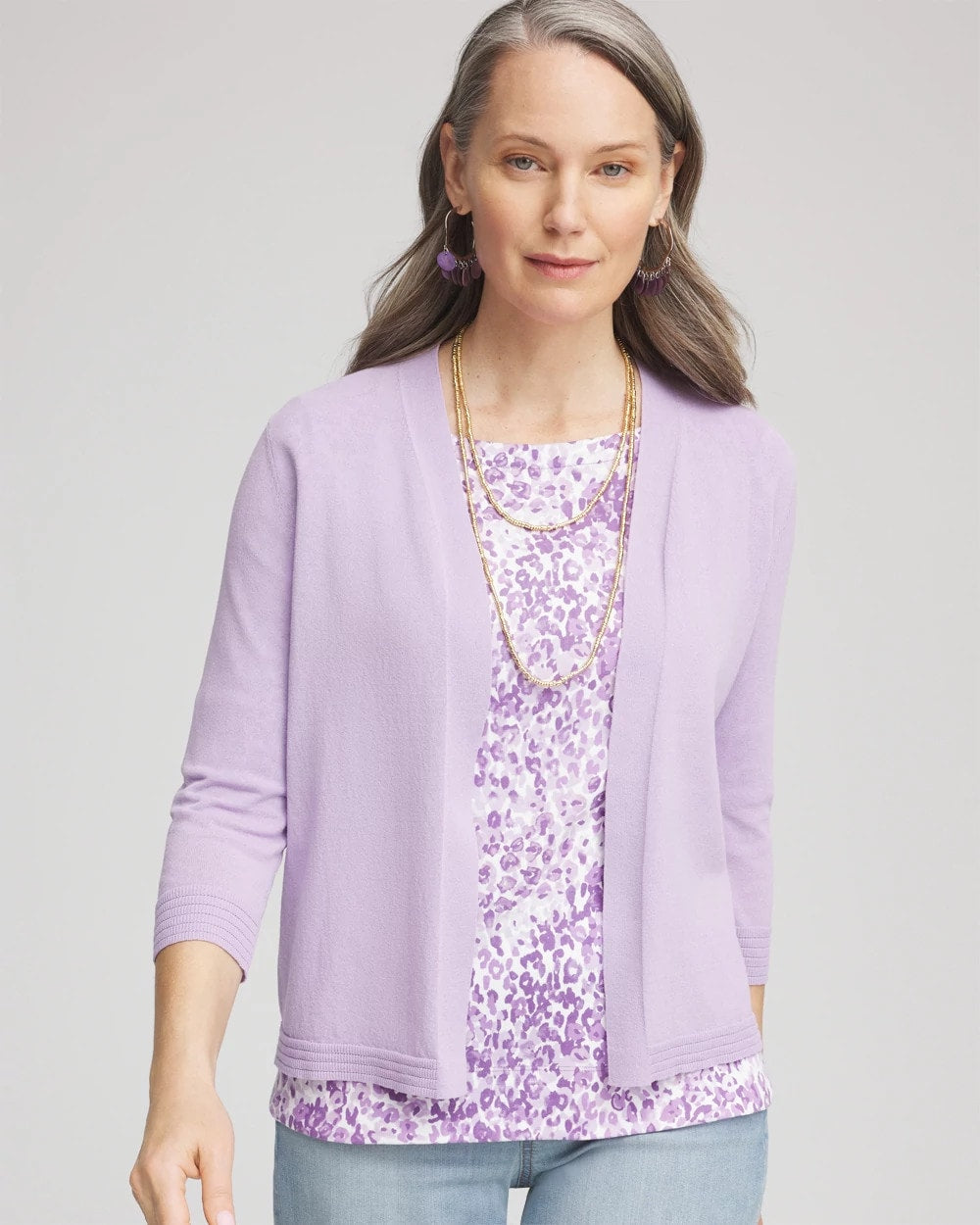 Chico's Clothing Summer Romance Short Cardigan