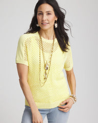 Chico's Clothing Dolman Sleeved Sweater Tee