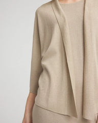 Chico's Clothing Travelers™ Collection Metallic Knit Cardigan