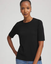 Chico's Clothing Ella Classic-Fit Sweater Tee