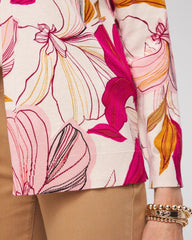 Chico's Clothing Blooms Long Sleeve Cardigan