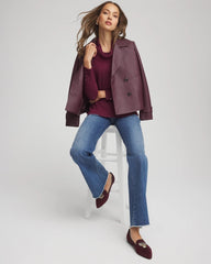 Chico's Clothing Cowlneck Long-Sleeved Sweater