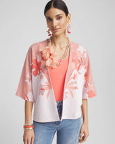 Chico's Clothing Jacquard Kimono-Style Cardigan