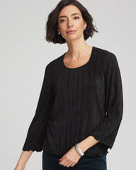 Chico's Clothing Bodre Flare Sleeve Top