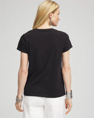 Chico's Clothing Perfect Crewneck Tee