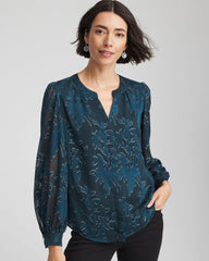 Chico's Clothing Novelty Texture Blouse
