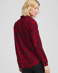 Chico's Clothing No Iron™ Vinstra Scrolls Shirt
