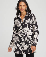 Chico's Clothing No Iron™ Bryne Bloom Stretch Tunic