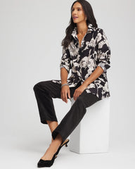 Chico's Clothing No Iron™ Bryne Bloom Stretch Tunic