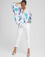 Chico's Clothing Batwing Sleeve Top