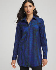 Chico's Clothing No Iron™ Slimming Striped Tunic