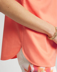 Chico's Clothing No Iron™ Sleeveless Sateen-Stretch Shirt