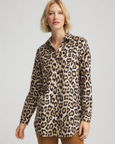 Chico's Clothing No Iron™ Animal-Print Tunic
