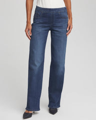 Chico's Clothing Pull On Wide Jean