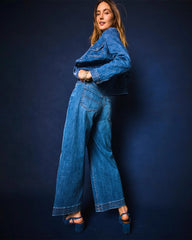 Chico's Clothing Double Stitch Wide-Leg Cropped Pants