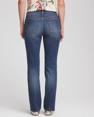 Chico's Clothing Pull-On Straight Jeans