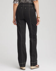 Chico's Clothing Pull-On Wide-Leg Jeans